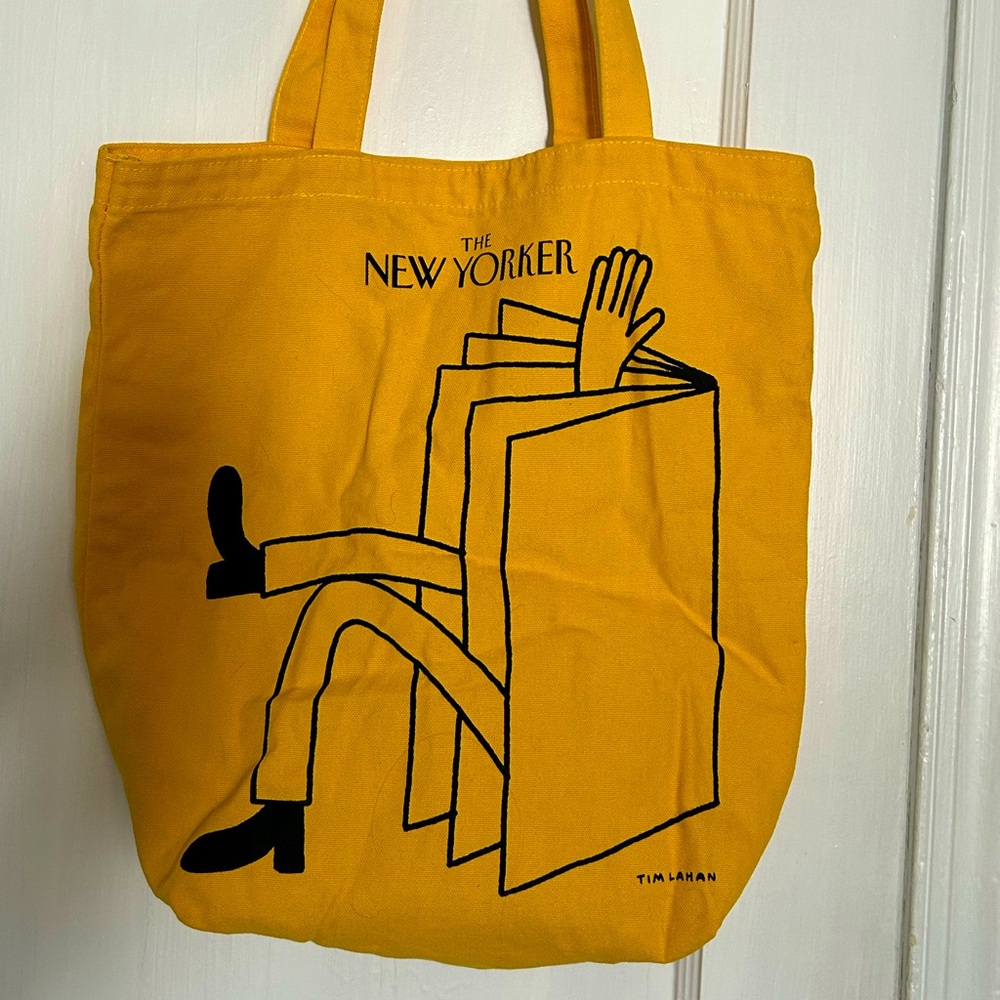 New Yorker Magazine tote bag